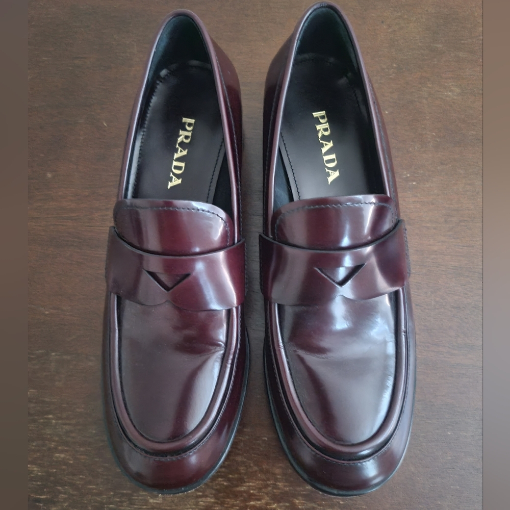 Prada Women's Leather Loafers